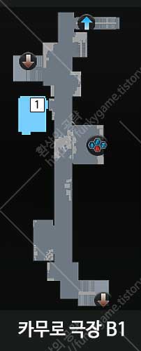 용궁성의 경호원 1 지도 이미지