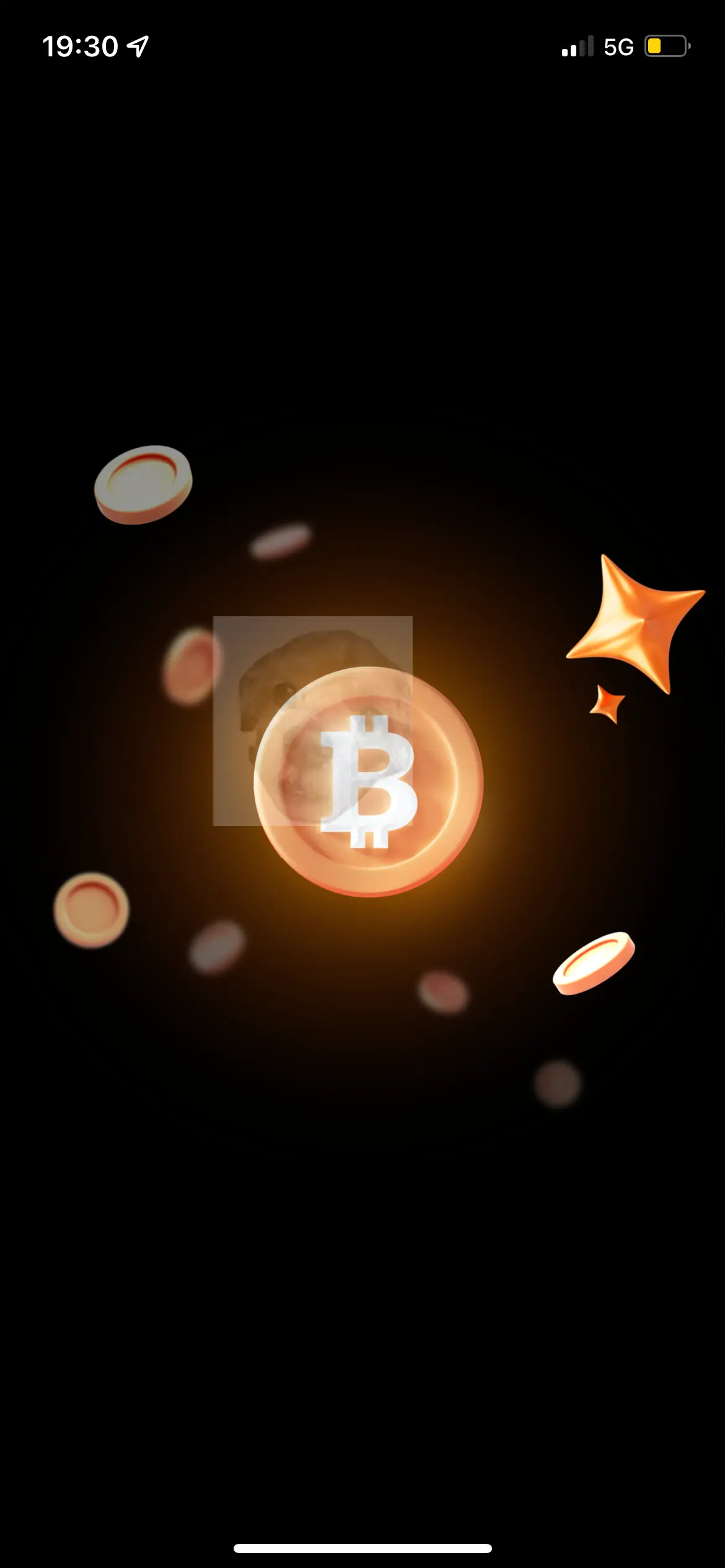 비트코인 만 원어치 받은 사진