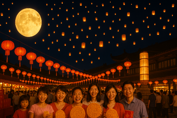 중국 중추절 관련 사진