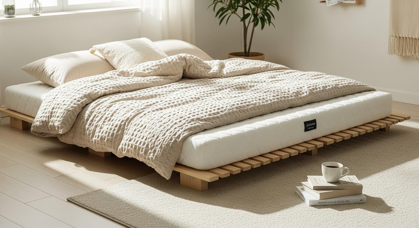 바닥 매트리스 받침