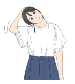 목 스트레칭 ②