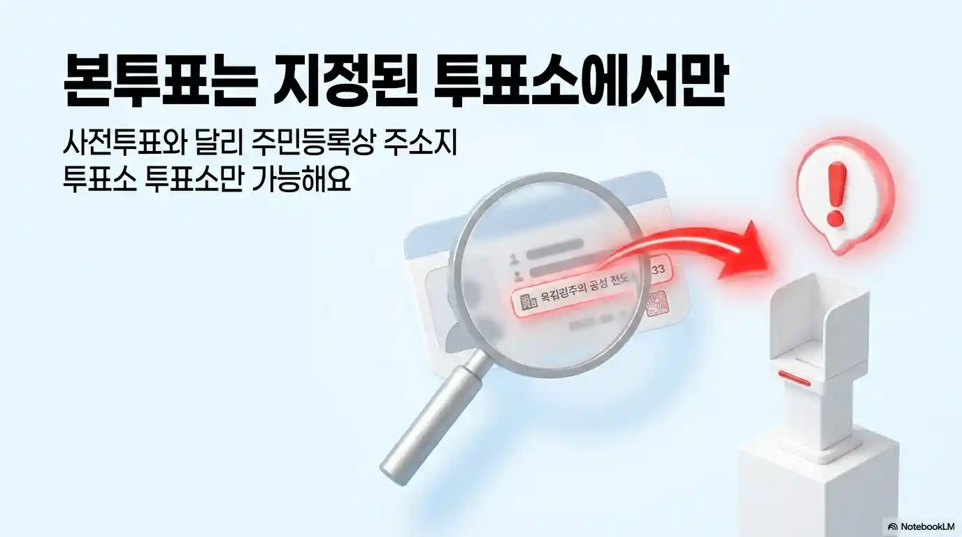 사전투표 시간 완벽 정리-본투표 투표 장소