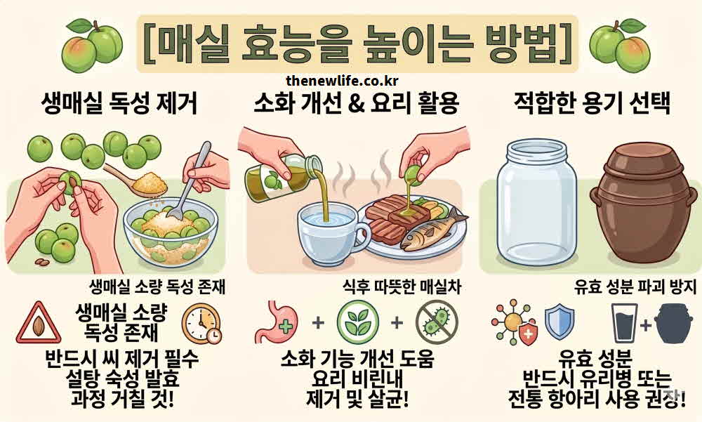 매실 효능 높이는 방법