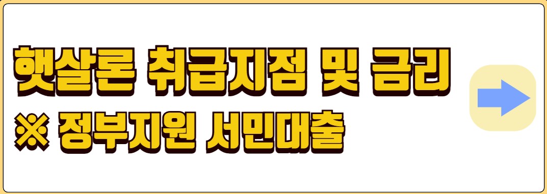 정부지원 저금리 서민대출