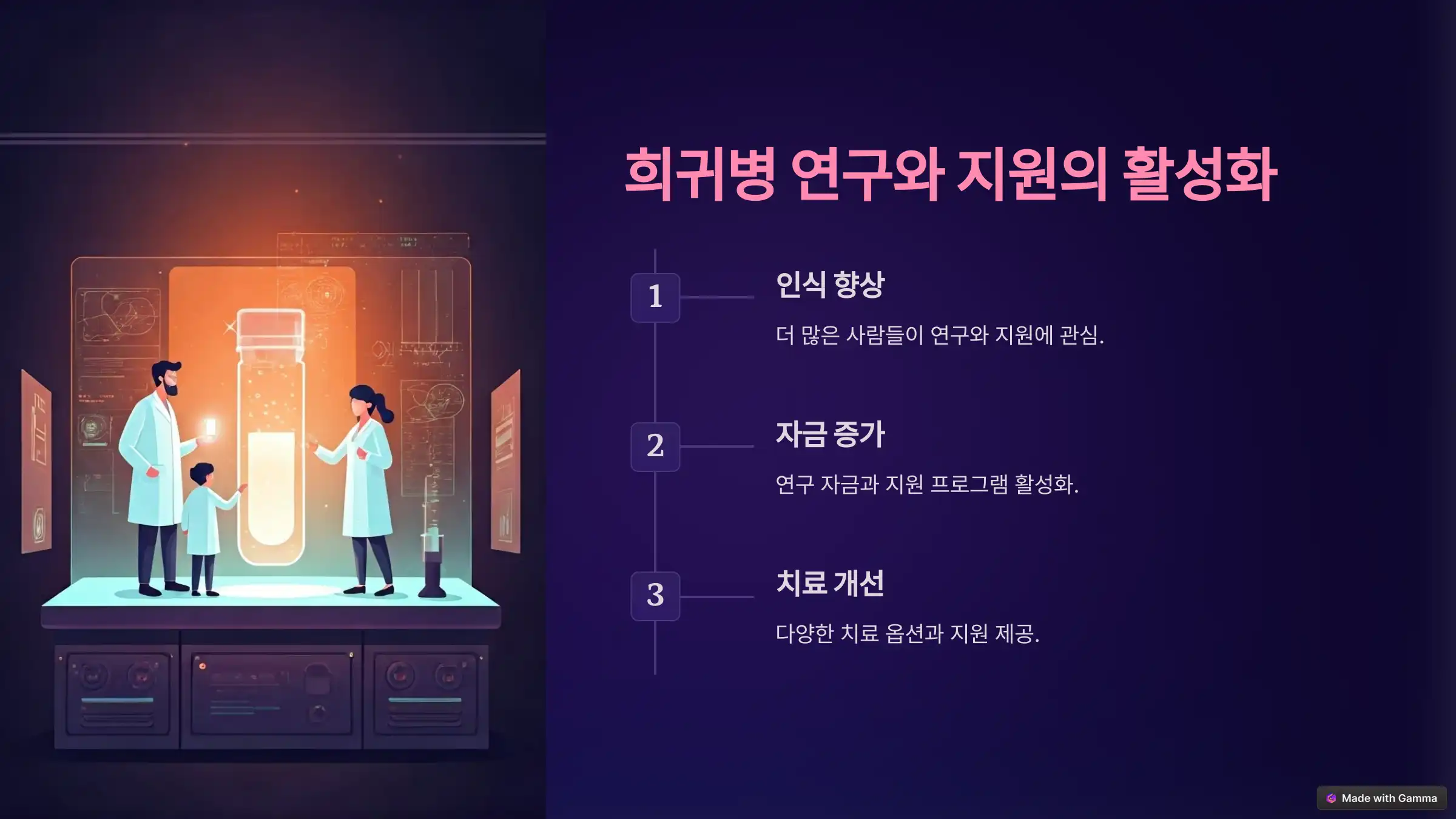 희귀병 환자를 위한 사회적 인식 개선 필요성