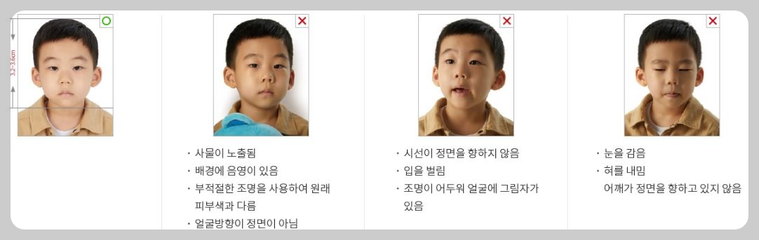 여권사진 규정