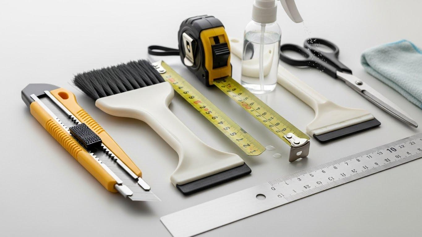 인테리어 필름 시공공구