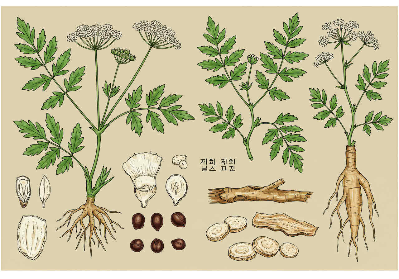 천궁 효능과 복용법 두통과 혈액순환