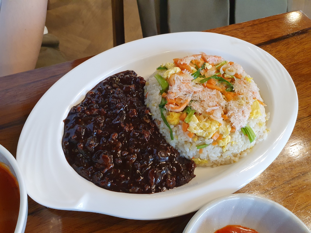 상일동역 린칭 게살볶음밥