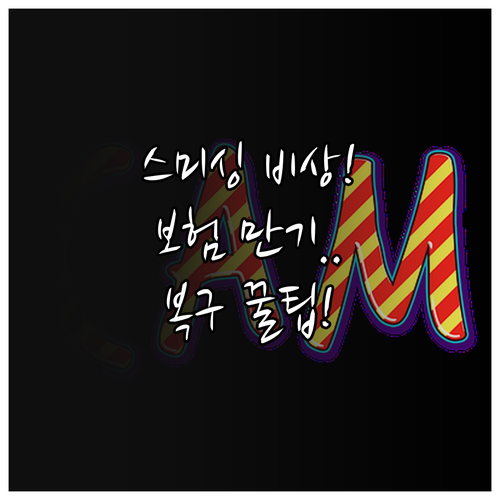 금융 사기 보험 만기 스미싱 수법과 ..