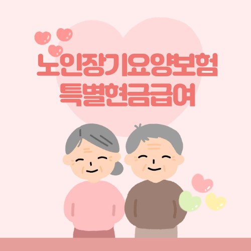 2025 노인장기요양보험 특별현금급여 ❘ 신청 방법, 지원 대상, 자격 요건
