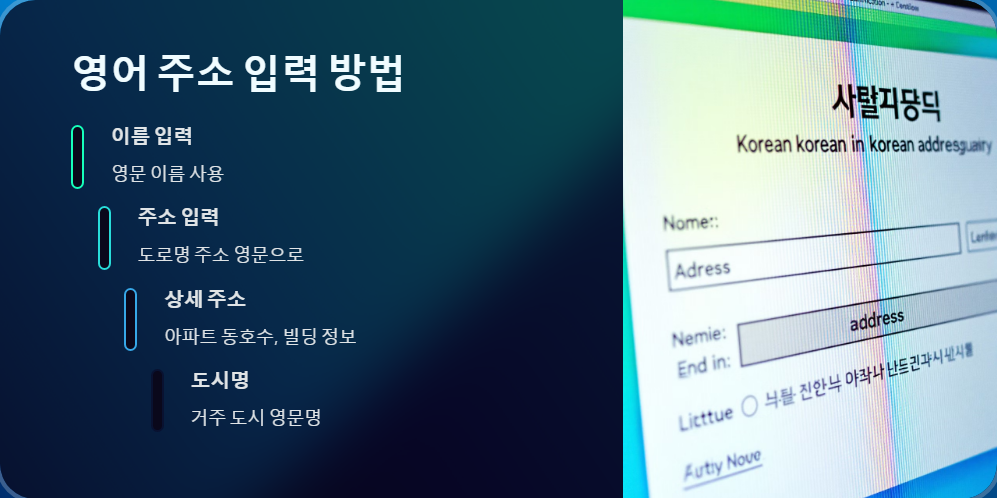 영어주소
