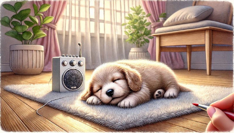 강아지 불안과 수면 유도에 효과적인 명상 음악