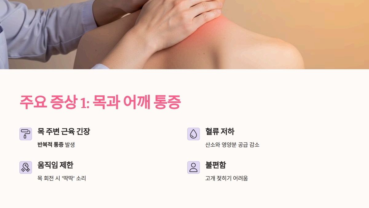 거북목증후군 증상