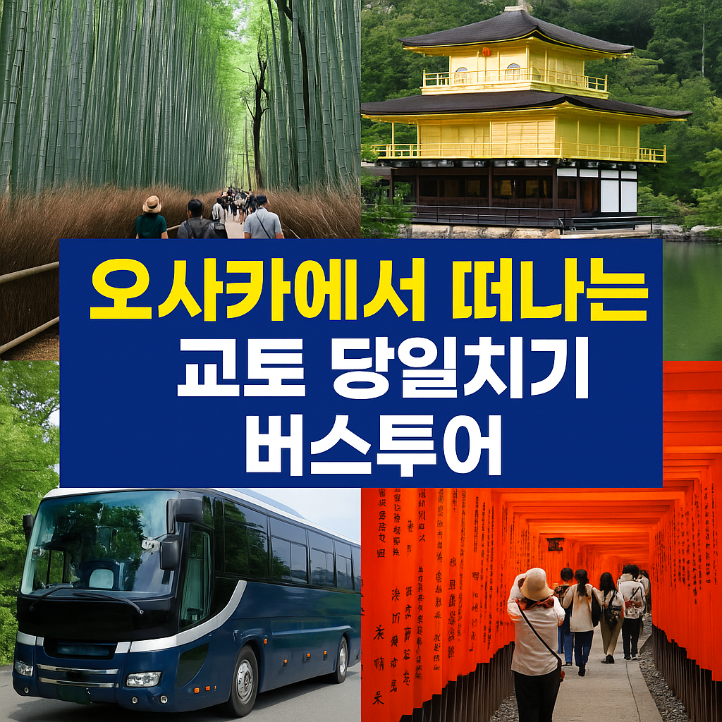 오사카에서 떠나는 교토 당일치기 버스투어
