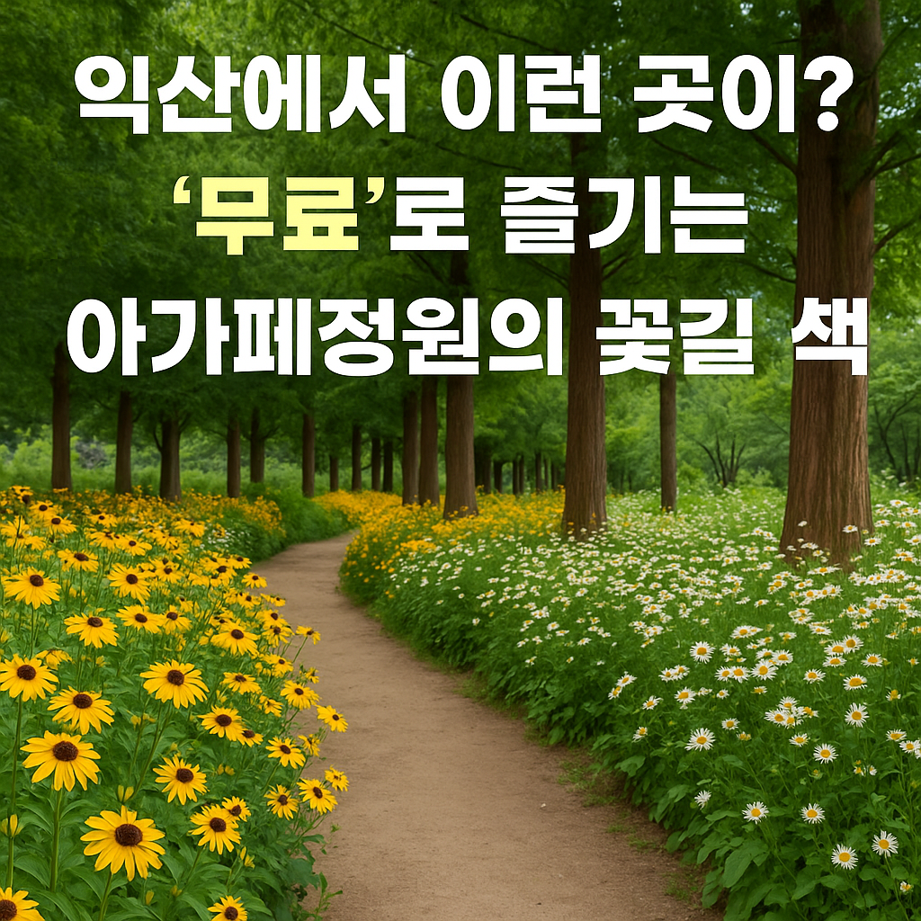 익산 아가페 정원