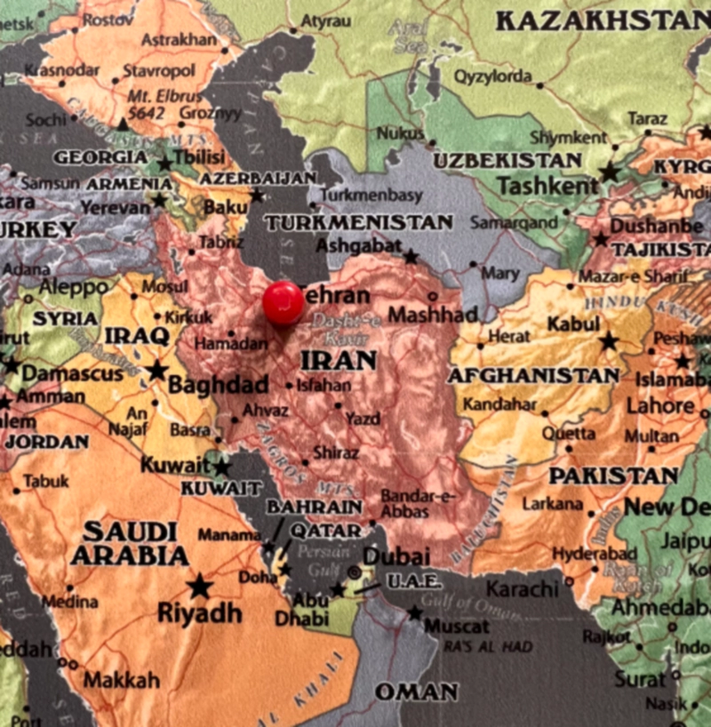 이란 지도 위치