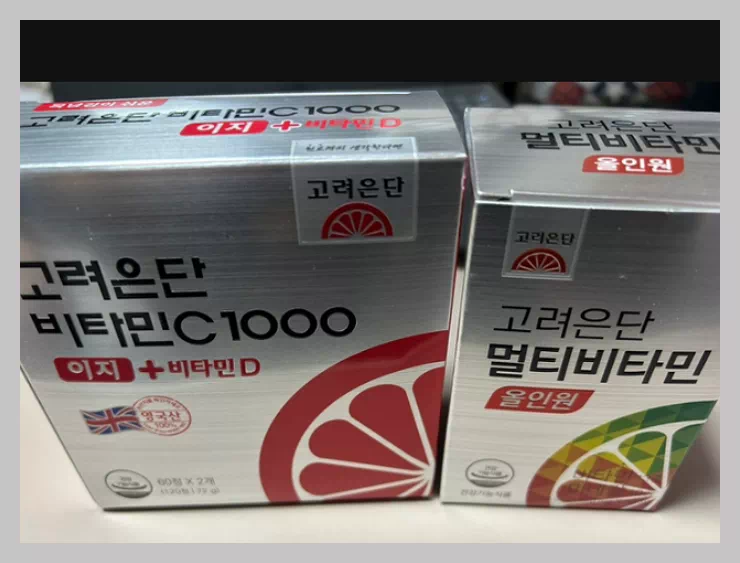 고려은단 비타민C1000 이지 + 비타민D