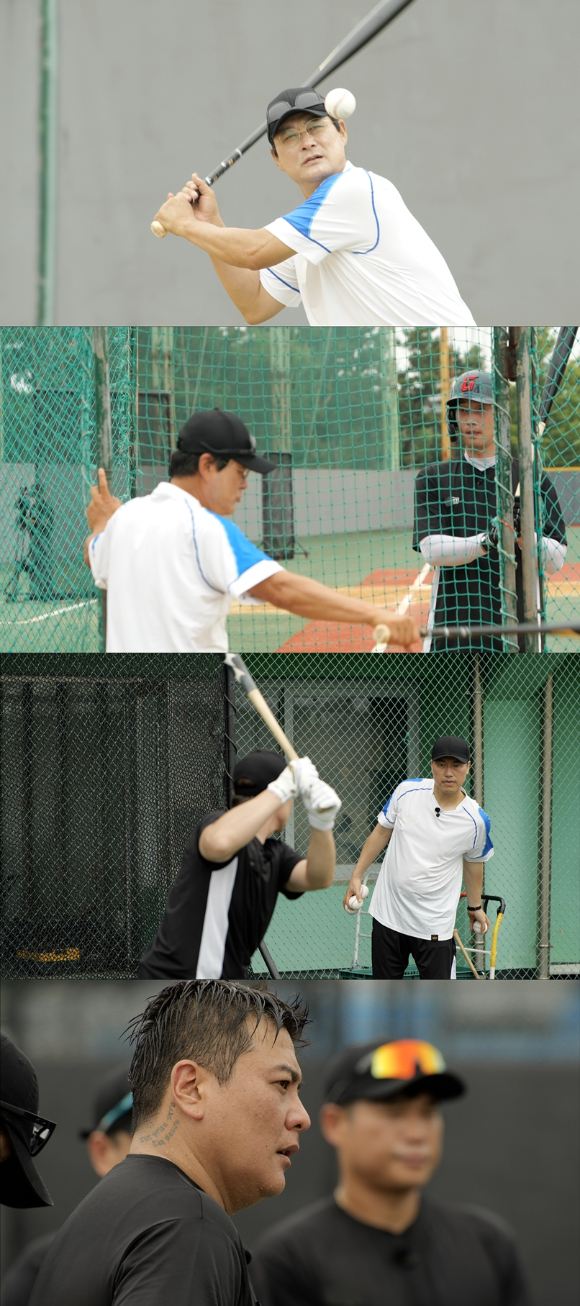 '최강야구'의 이종범, 장성호, 김태균 [사진=JTBC]