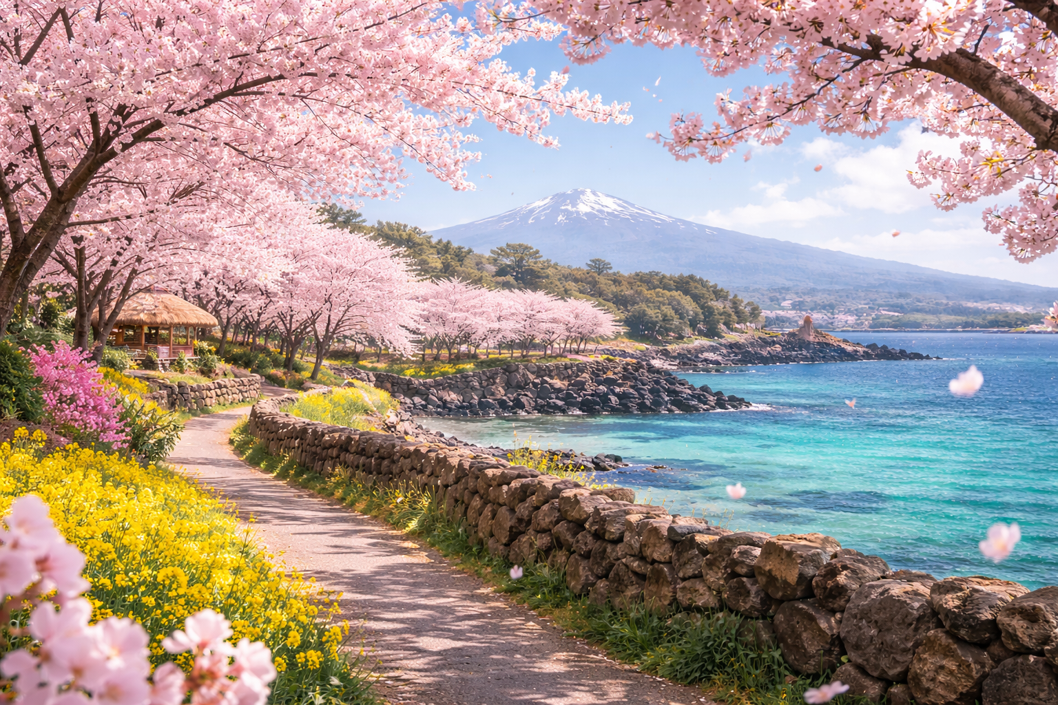 전국 벚꽃 만개 시기 