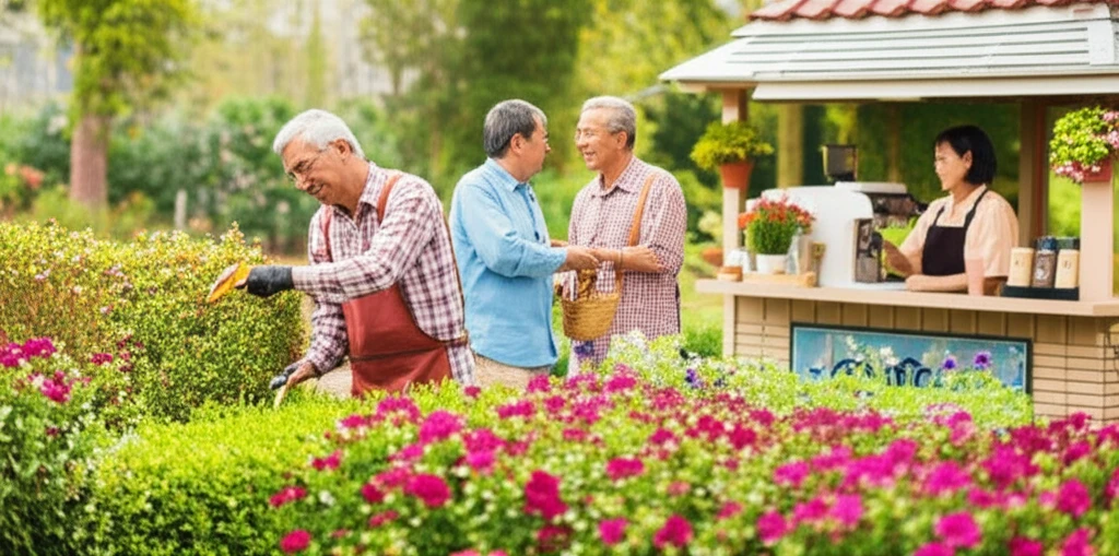 합천군 시니어클럽 사회복지사 채용 자..