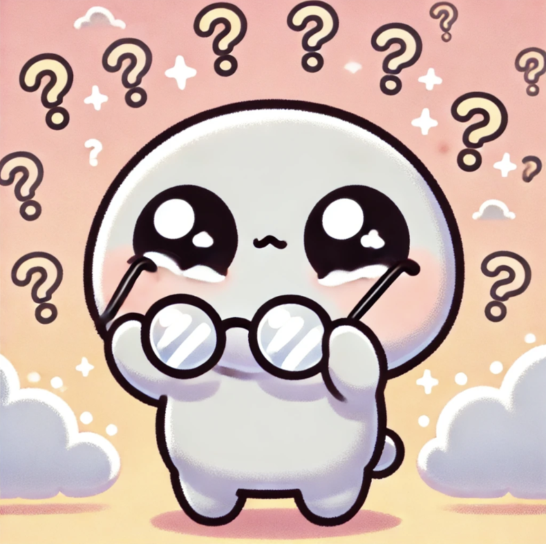 시력저하를 표현한 사진