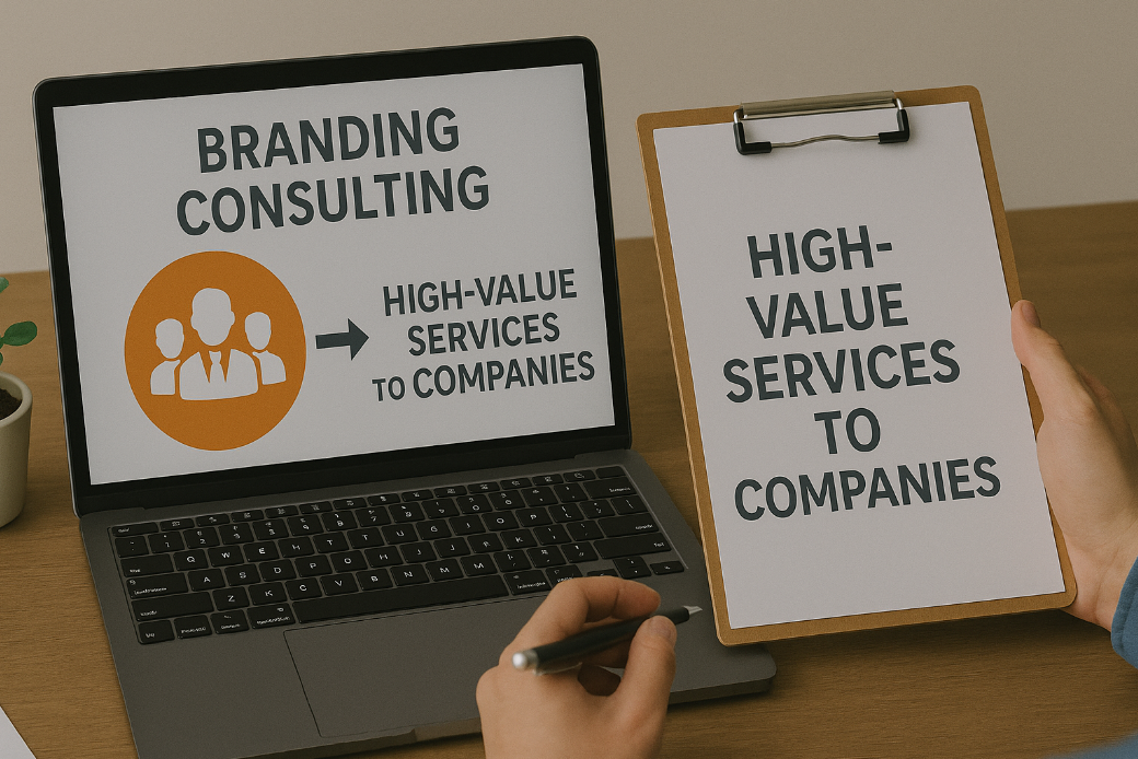 브랜딩 컨설팅 사업으로 기업 대상 고부가가치 서비스 제공