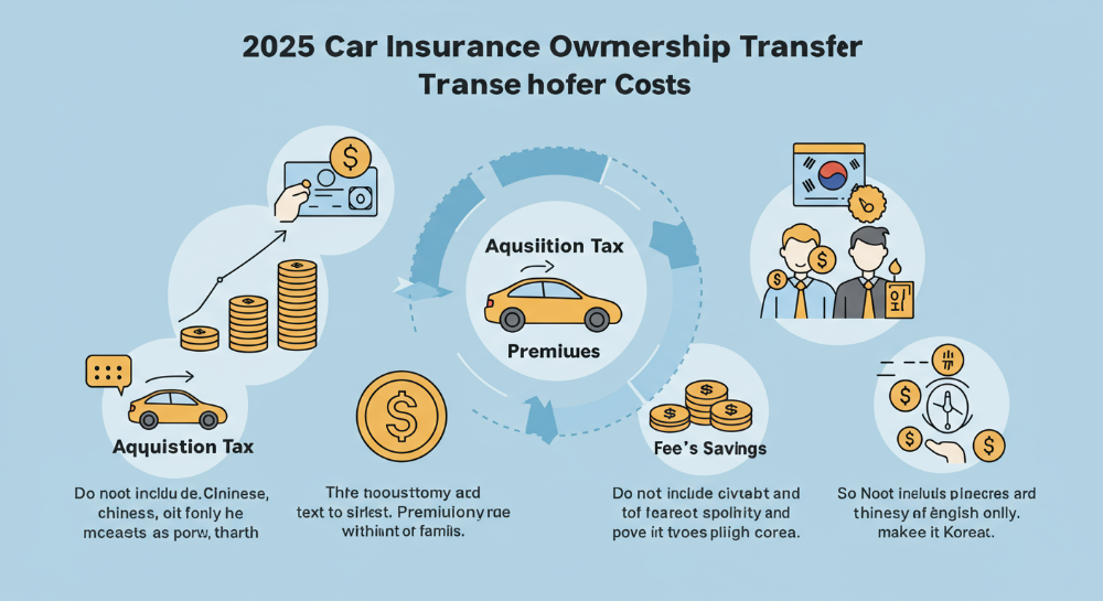 지금 알아보세요! 2025년 자동차 보험 명의 변경, 숨겨진 비용까지 완전 분석