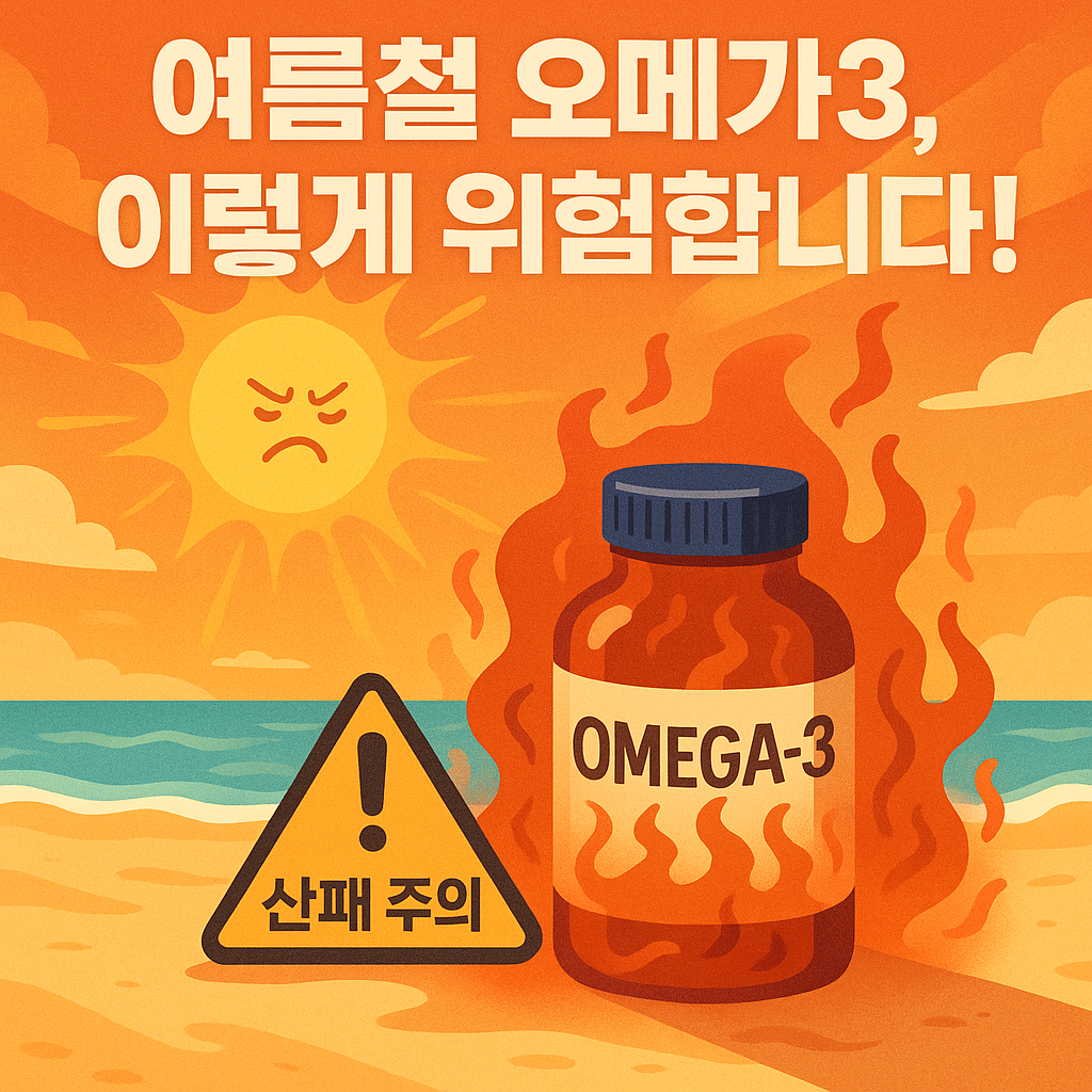 "오메가3 섭취주의"에 대한 이미지입니다.