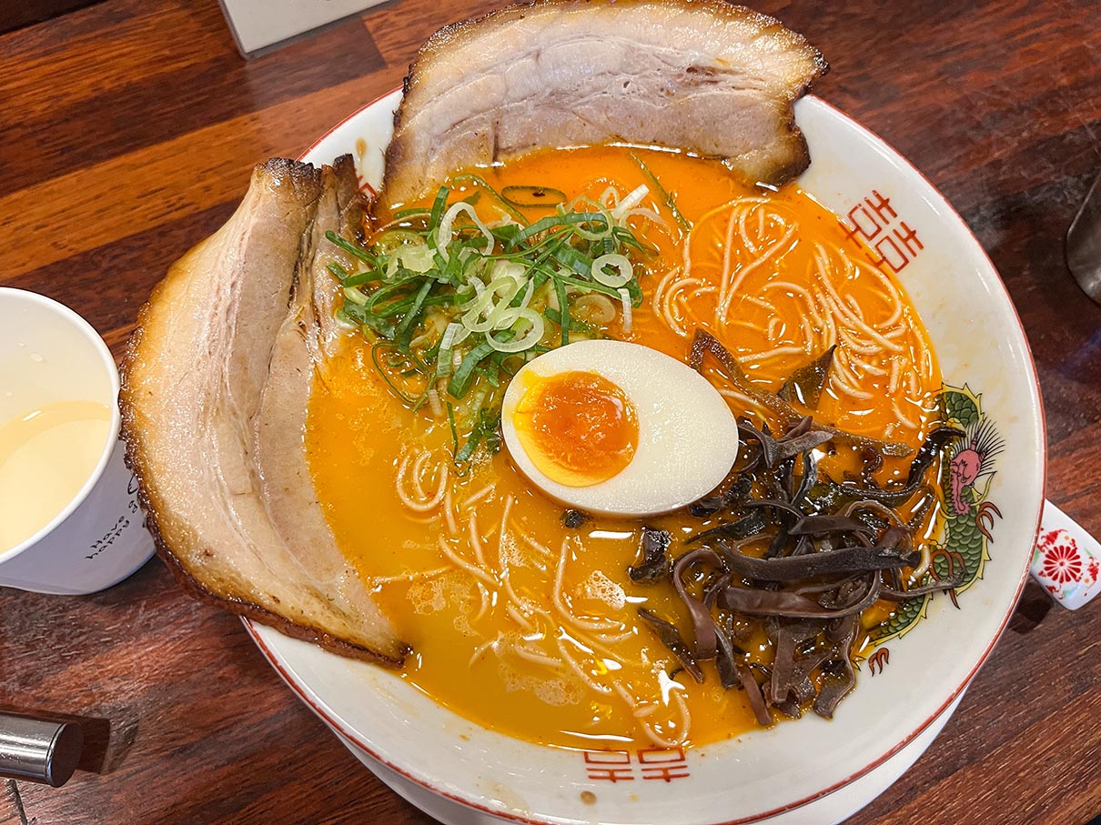 물금 류센소 매운 돈코츠 라멘(1단계)