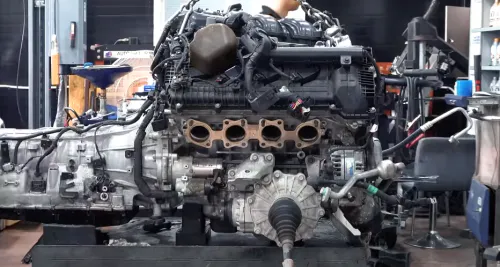 제네시스 엔진 오버홀 준비작업