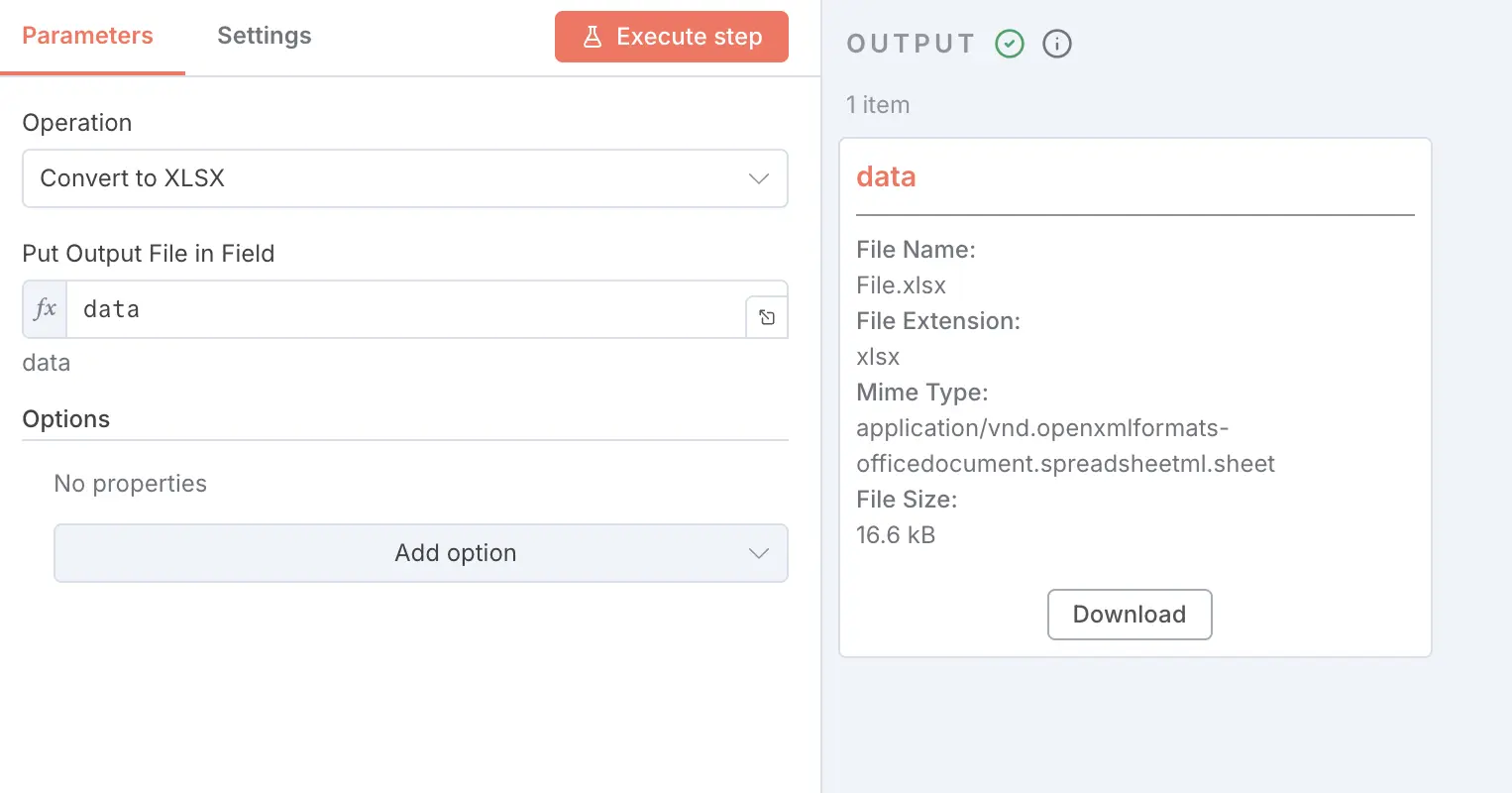 Convet to File Configure