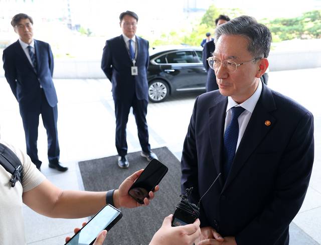 정성호 장관 사의 표현