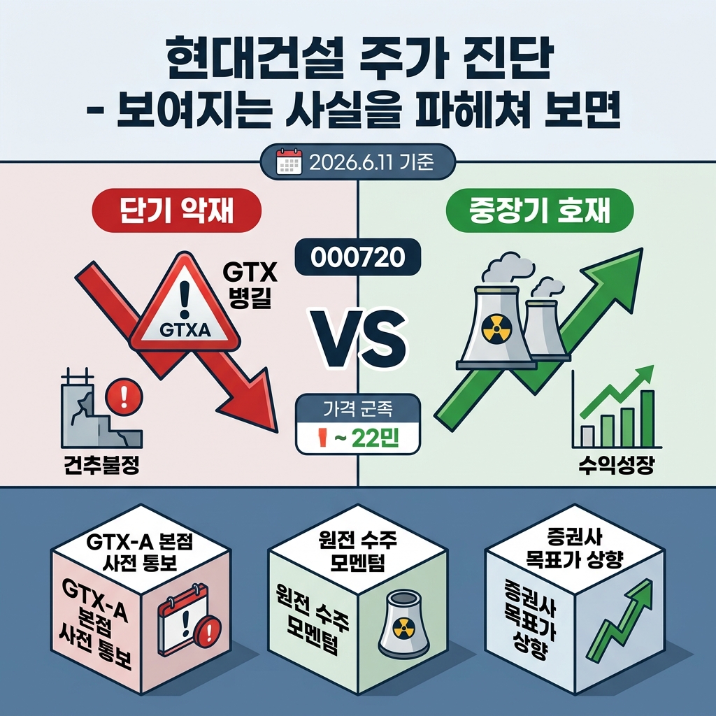 현대건설 주가 전망
