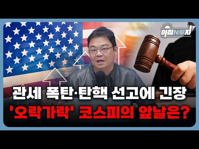 (박지훈의 긴급진단) 상호관세부터 탄핵까지...시장에서 울고웃을 업종은? f. 박지훈 부장, 홍선애, 허재무 [아침N투자]