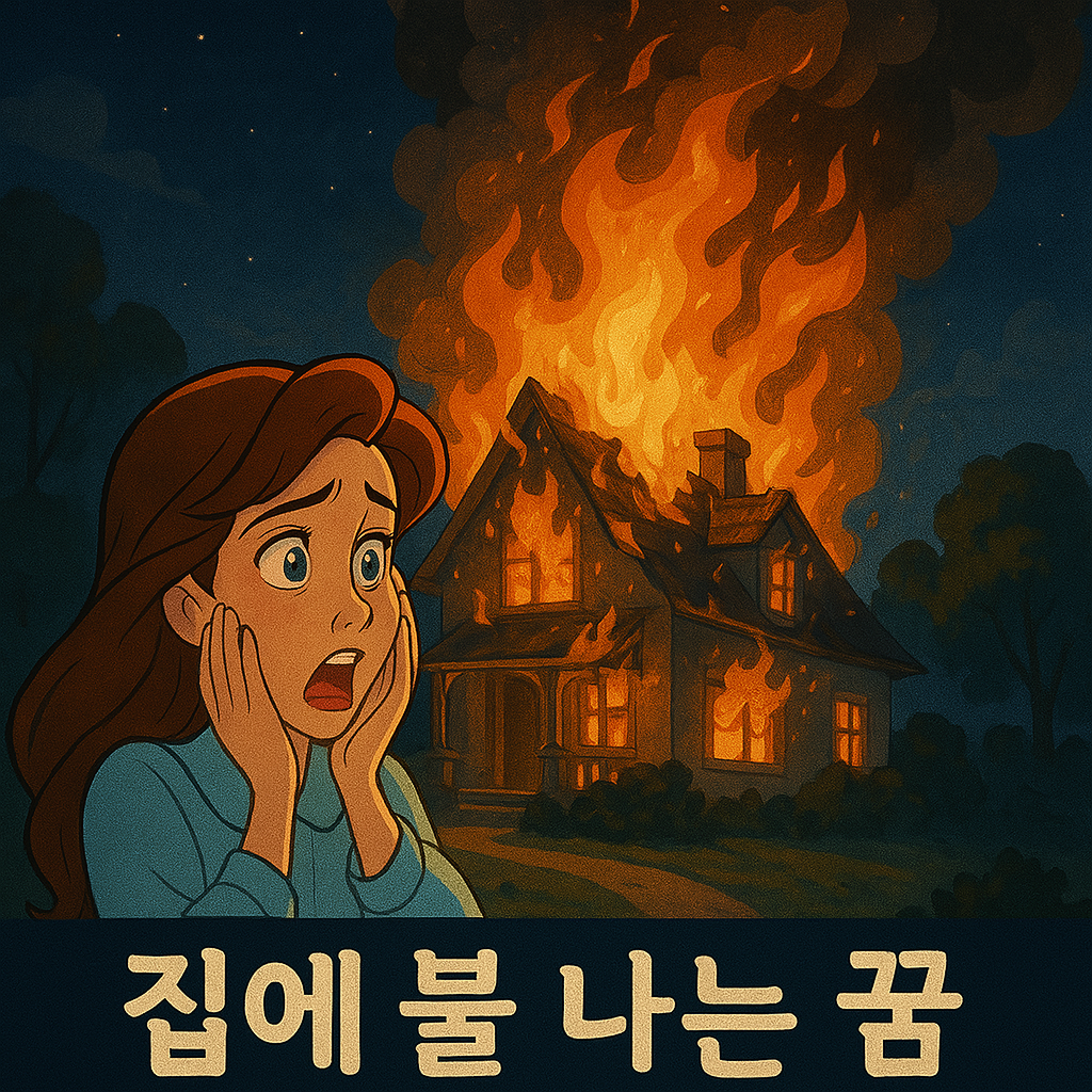 집에 불이 나는 꿈