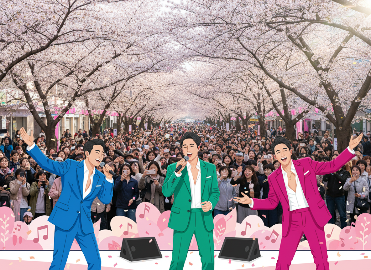 2026 진해 군항제 기간 트롯데이 가수 미스터트롯 TOP7 티켓 예매 날짜