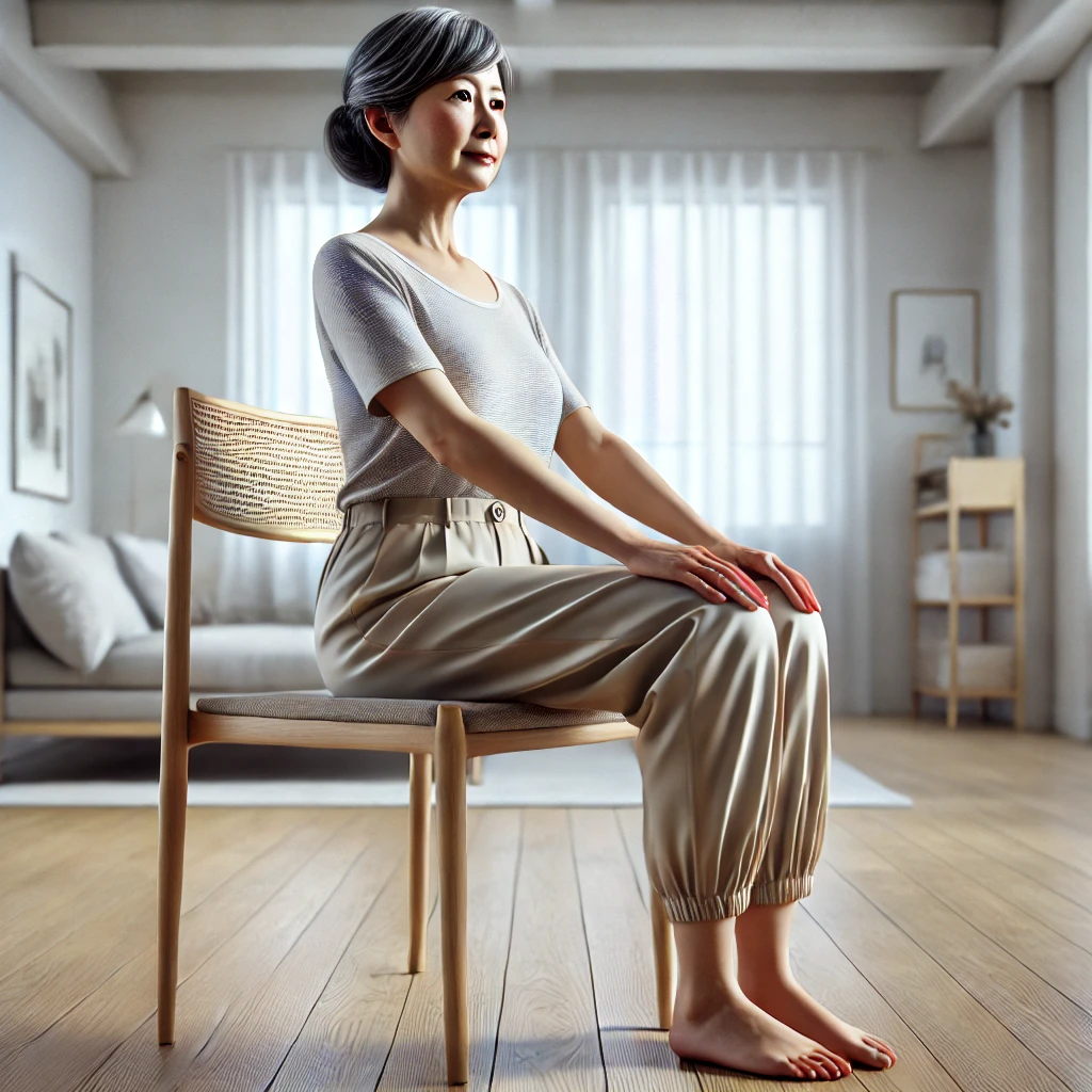 무릎 통증 완화 올바른 자세