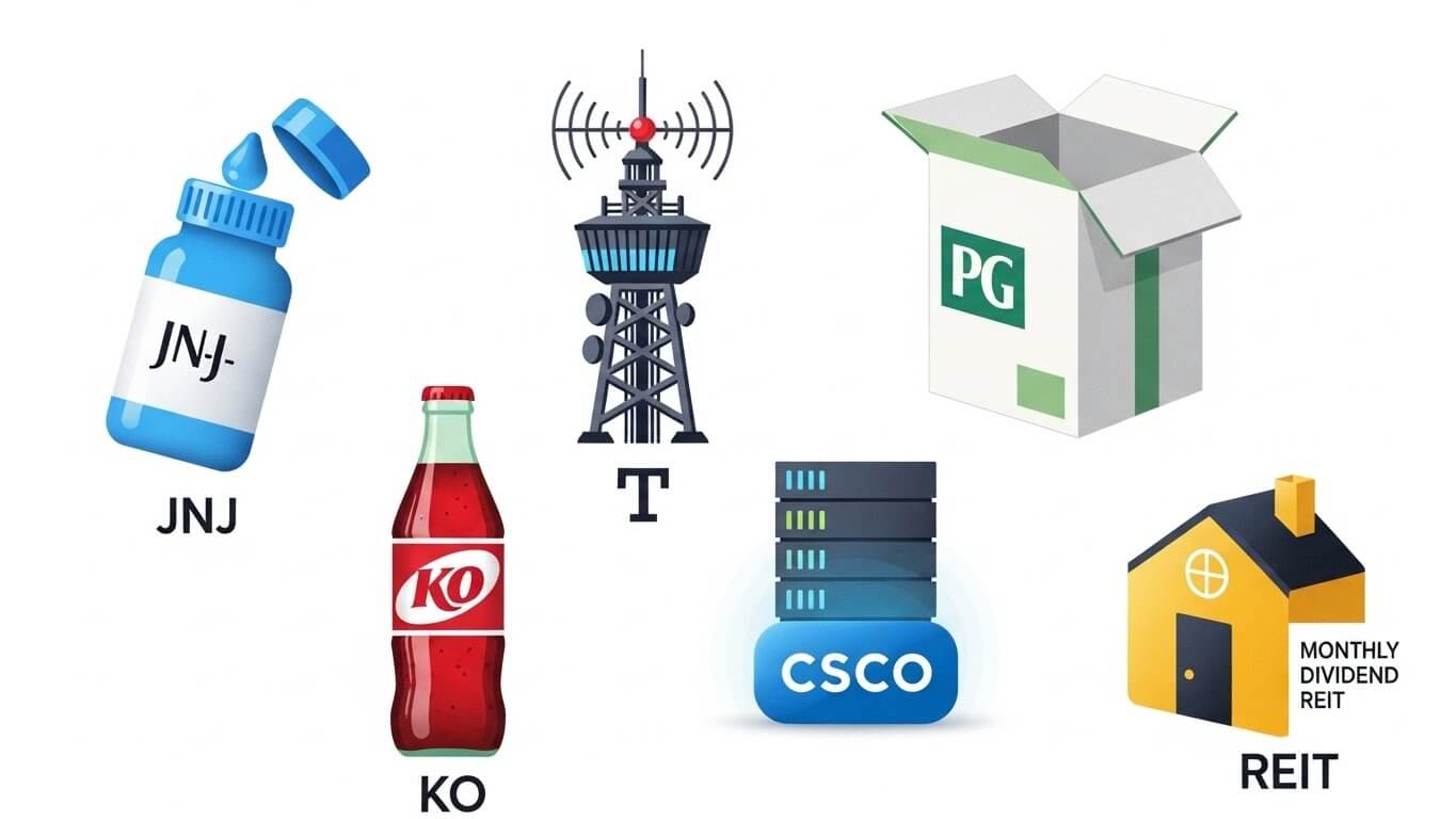 대표적인 미국 고배당 종목