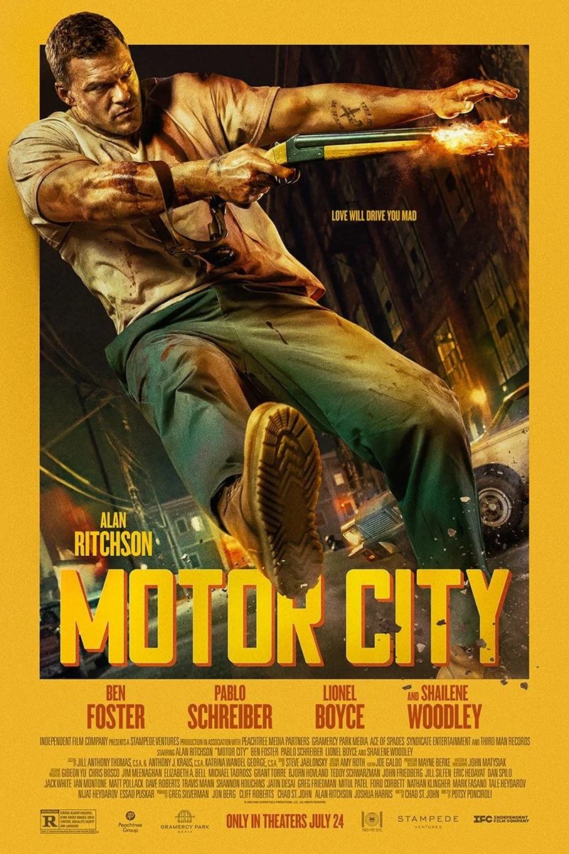 영화 모터시티(Motor City) 영화 포스터