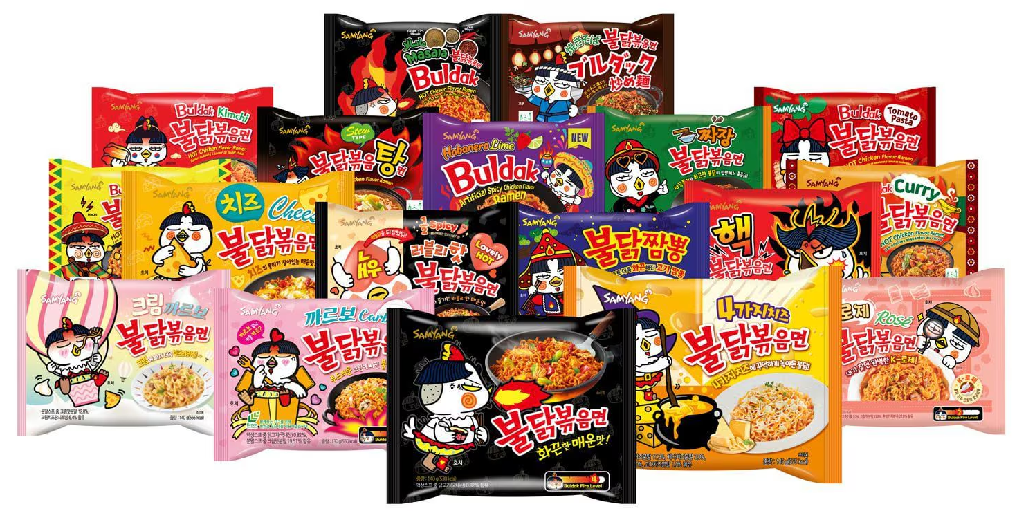 불닭볶음면 시리즈