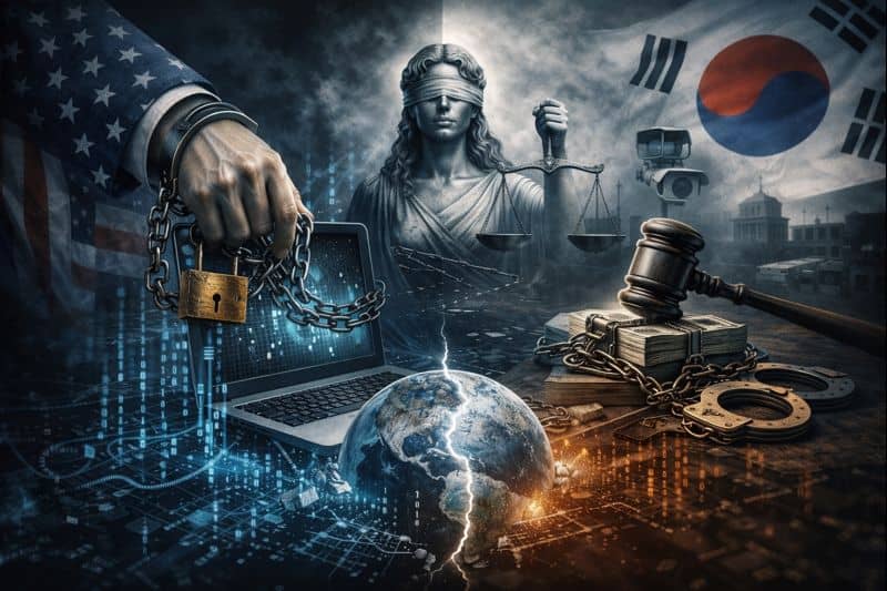 미국 국무부 표현의 자유 제재, 한국 법 겨냥 논란