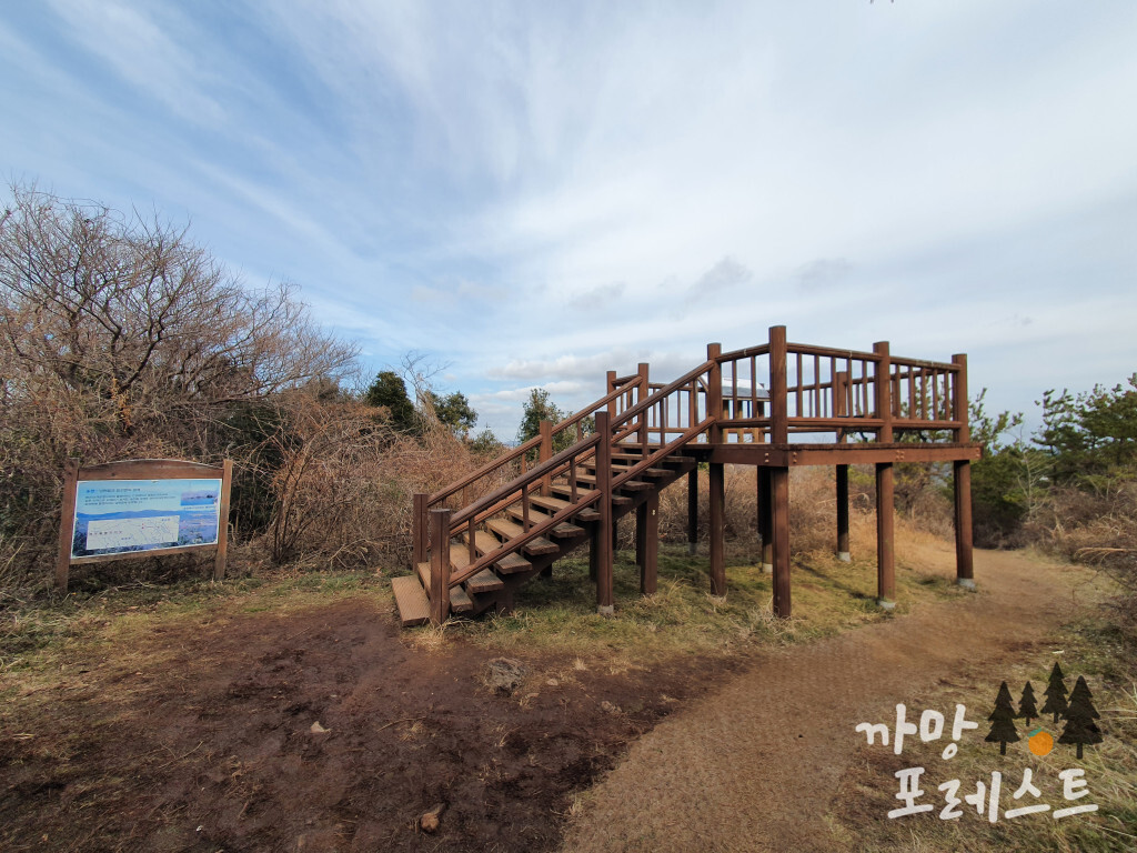 물영아리 오름 전망대