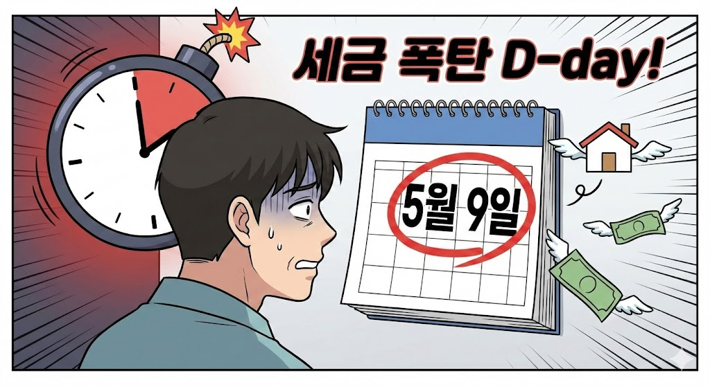5월 9일 데드라인의 긴박함