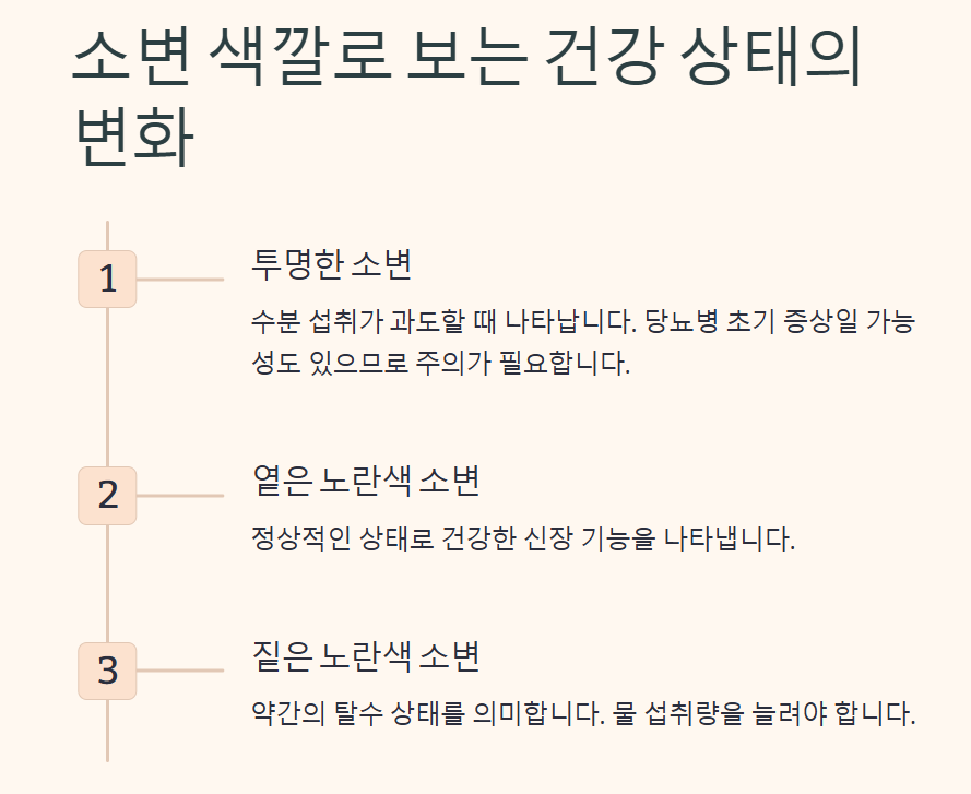 소변 색깔