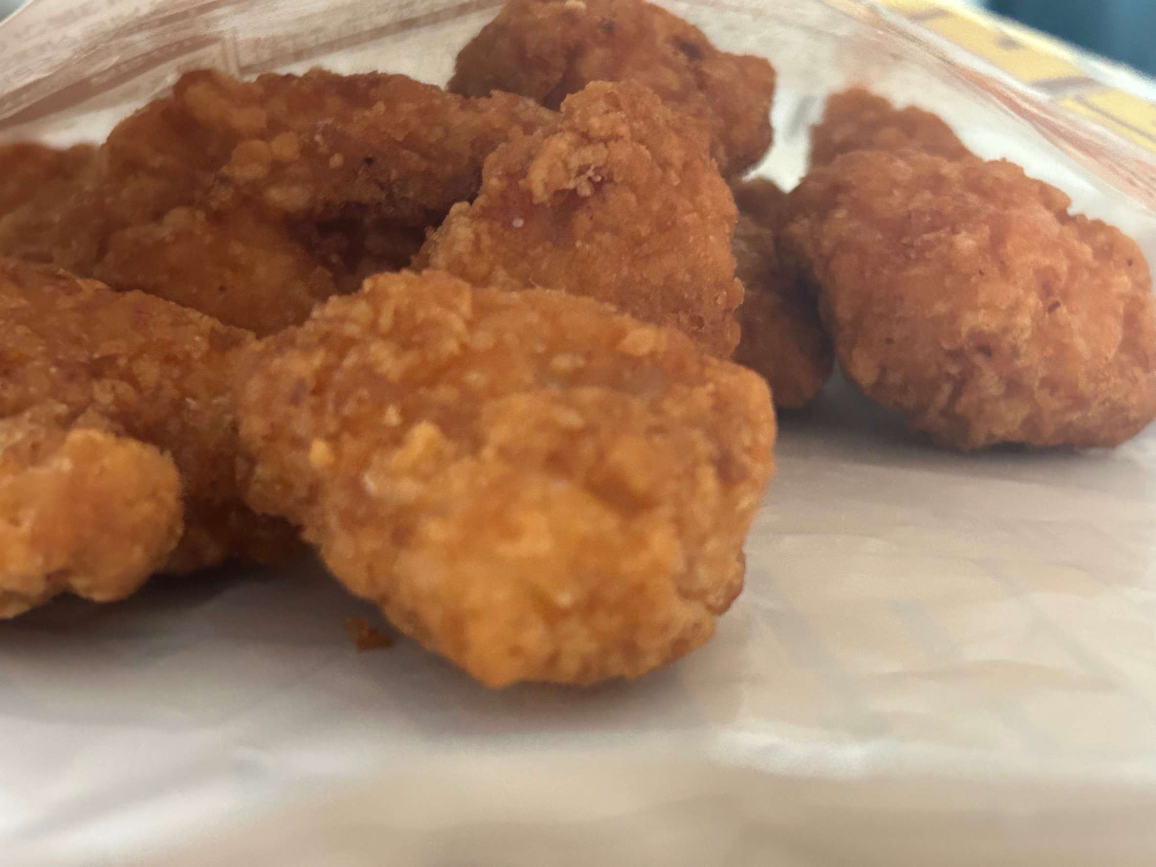 냉동상태 치킨