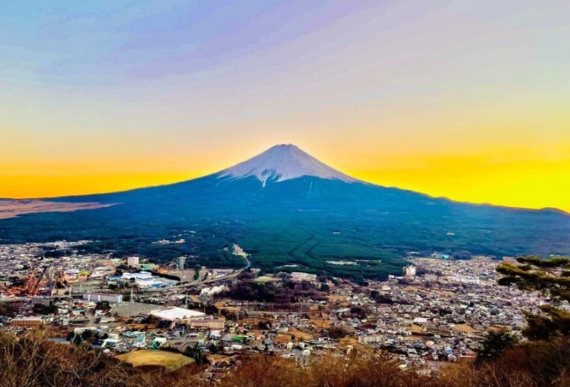 후지산