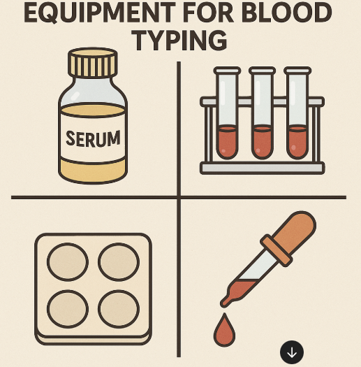 혈액형 실험에 필수적인 혈청과 실험 기구 완벽 가이드
