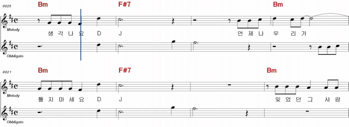 윤시내 DJ에게 악보 노래방