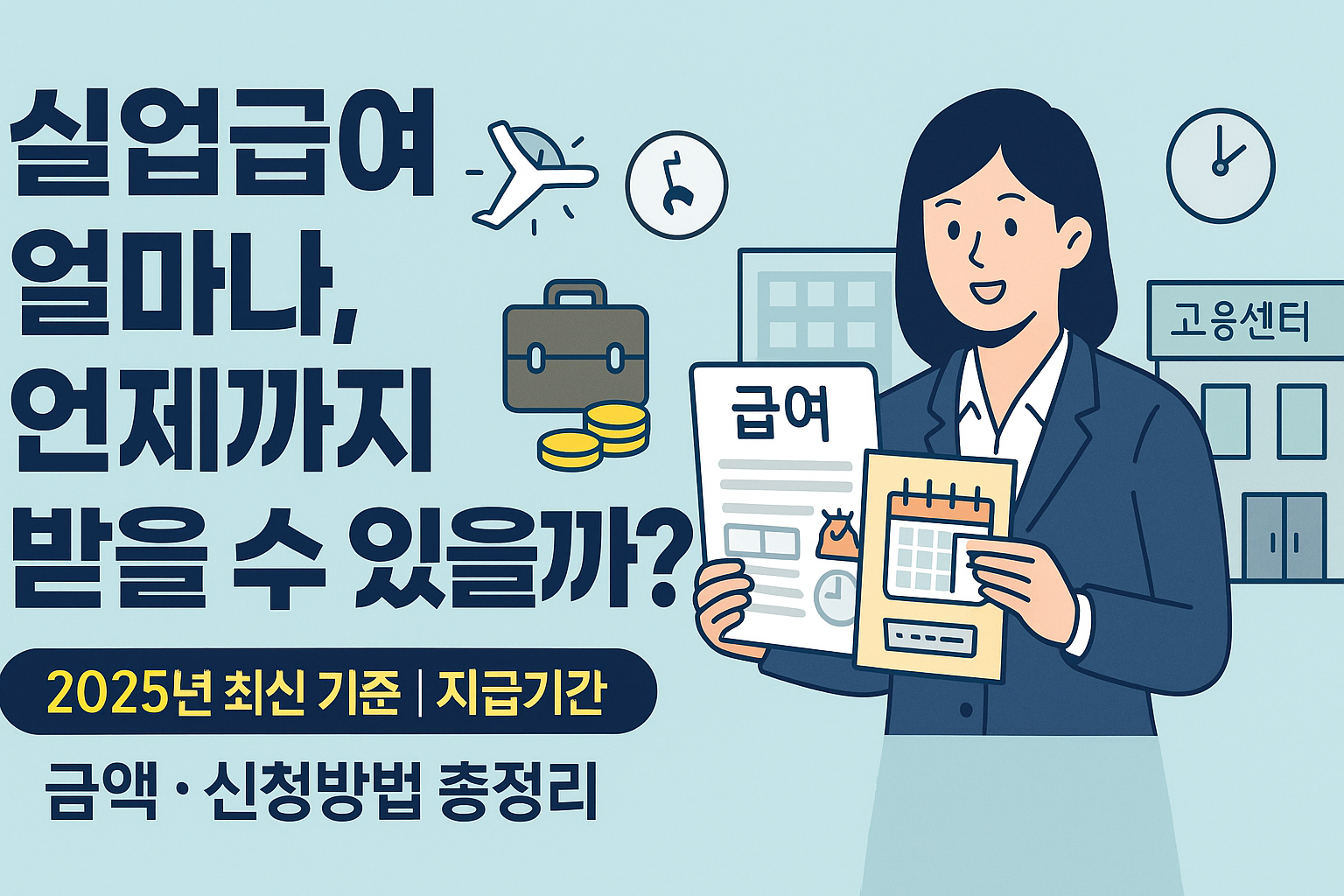 실업급여 지급기간 금액